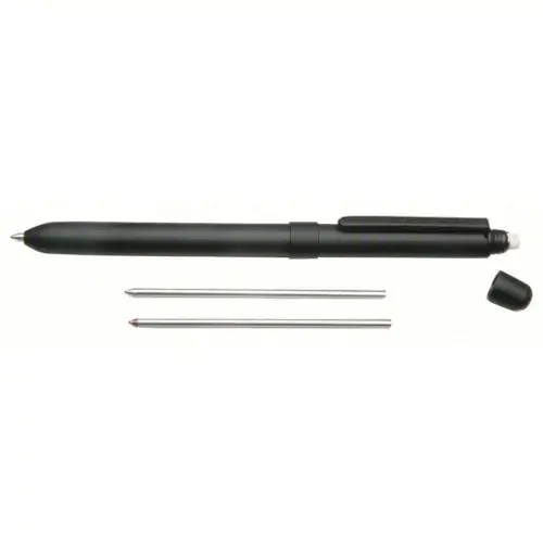 B3 AVIATOR MULTIFUNCTION PEN AND PENCIL - BLACK BARREL - MEDIUM POINT - BLACK/RED INK